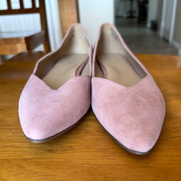 NWOB Naturalizer Pink Suede Flats - Picture 6 of 9
